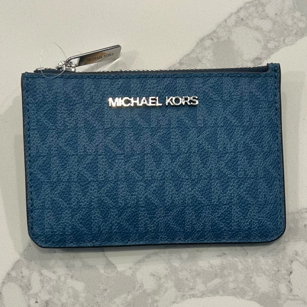 Jet Set Travel Small Signature Logo Coin Purse